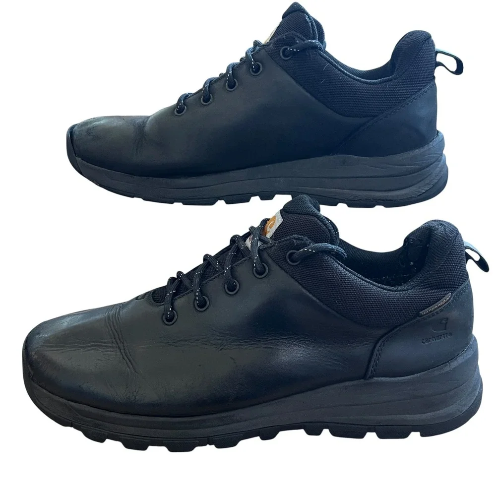 Carhartt Force 3-Inch Black Leather Work Shoes FH3021-M Mens 10.5 M EH SR